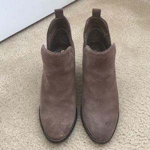 Nine West taupe booties